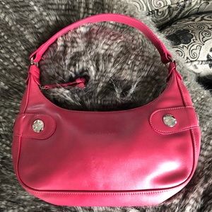 Longchamp pink purse very clean and cute.